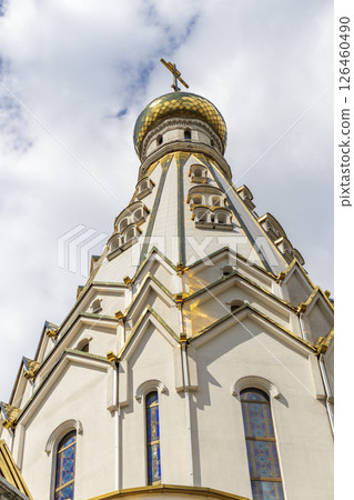 05.05.2025 - Minsk, Belarus. Shot of the church of all saints 05.05.2025 - Minsk, Belarus. Shot of the church of all saints 126460490