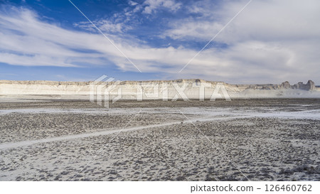 Cliffs of the Bozzhira Valley, Ustyurt Plateau, Kazakhstan Cliffs of the Bozzhira Valley, Ustyurt Plateau, Kazakhstan 126460762