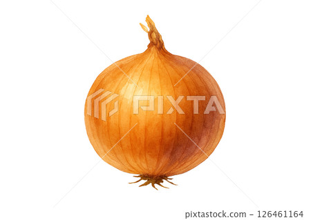 辣椒粉, 紅辣椒粉, 紅辣椒, 蔬菜, 食品, 水彩畫, 手繪, 插圖, 蔬菜 126461164