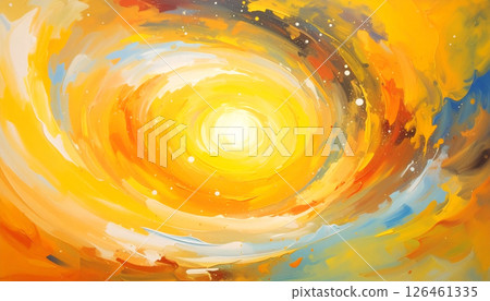 galaxy shaped oil paint strokes. Generated Image 126461335