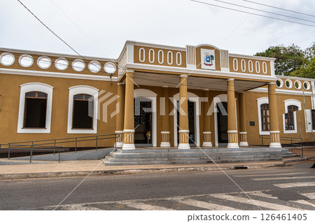 Joao Fona Cultural Center in Santarem, Brazil. Museum that has archaeological ceramics and other historical pieces 126461405