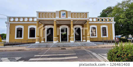 Joao Fona Cultural Center in Santarem, Brazil. Museum that has archaeological ceramics and other historical pieces 126461408