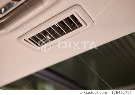 Explore the various interior car features such as air vents and stylish lighting options 126461795