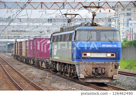 東海道線 平塚 JR Freight EF200-15(吹田) 東海道線 平塚 JR Freight EF200-15(吹田) 126462490
