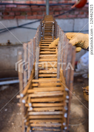 Current Status of the Construction Process Framework of Wooden Structure Is Actively Underway Current Status of the Construction Process Framework of Wooden Structure Is Actively Underway 126462925