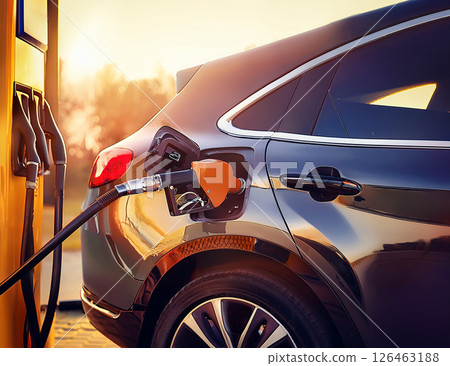 Gasoline lubrication image 126463188