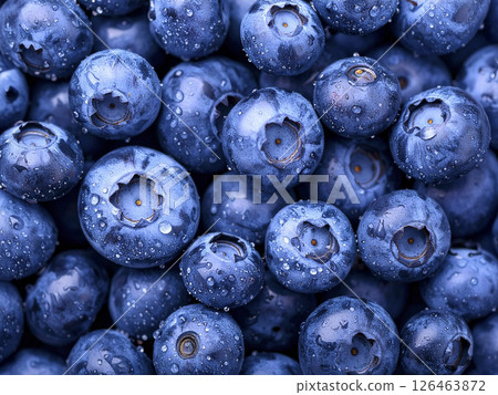 藍莓背景AI生成的圖像 126463872
