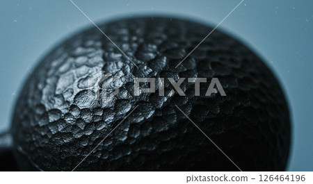 Texture: Black ironware surface pattern Texture: Black ironware surface pattern 126464196