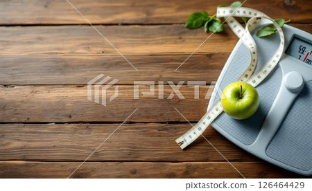 Weight loss diet plan for women shown outdoors, symbolizing health and wellness in a natural landscape Weight loss diet plan for women shown outdoors, symbolizing health and wellness in a natural landscape 126464429