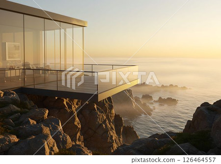 7座俯瞰大海的玻璃懸崖豪宅-人工智慧生成的圖像 7座俯瞰大海的玻璃懸崖豪宅-人工智慧生成的圖像 126464557