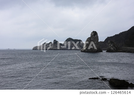 和歌山海濱風景眺望白崎 和歌山海濱風景眺望白崎 126465614