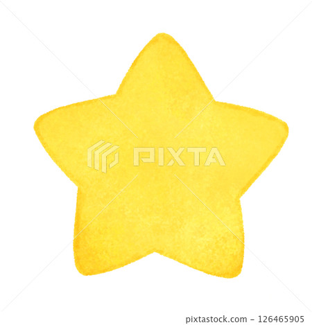 Hand drawn star illustration Hand drawn star illustration 126465905