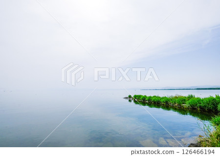 Lake Biwa in Shiga Prefecture 126466194