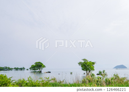 Lake Biwa in Shiga Prefecture Lake Biwa in Shiga Prefecture 126466221