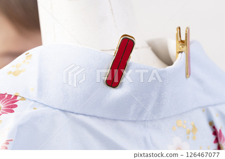 穿上正式和服的過程 穿上正式和服的過程 126467077