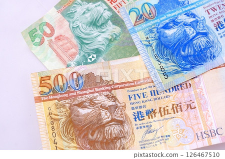 港幣、港元 (HKD) 紙幣 126467510
