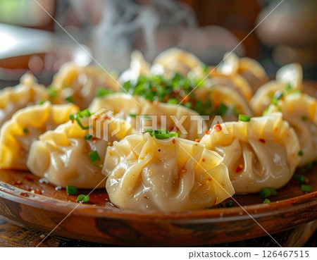 煮餃子的特寫 煮餃子的特寫 126467515