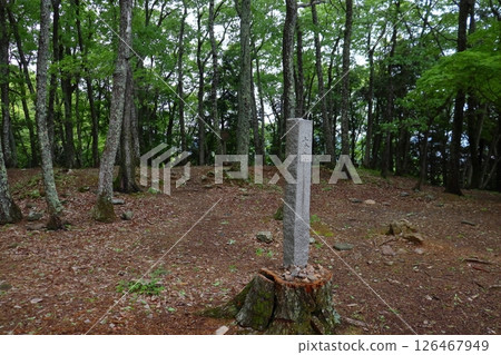 The remains of the main citadel of Odani Castle (Nagahama City, Shiga Prefecture) 126467949