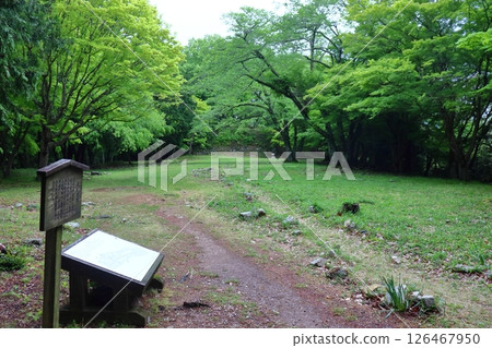Remains of the great hall of Odani Castle (Nagahama City, Shiga Prefecture) Remains of the great hall of Odani Castle (Nagahama City, Shiga Prefecture) 126467950