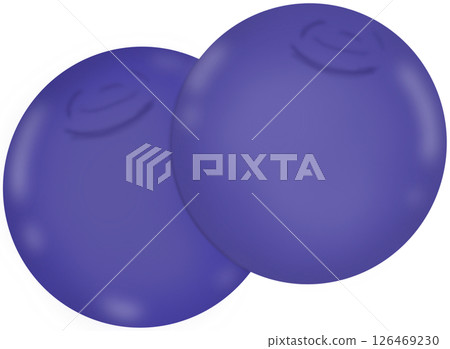 blue sphere isolated on white background blue sphere isolated on white background 126469230