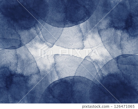 Blue watercolor circular shapes pattern textured paper high-quality texture background pastel dark light acrylic alcohol ink winter card template minimalistic Blue watercolor circular shapes pattern textured paper high-quality texture background pastel dark light acrylic alcohol ink winter card template minimalistic 126471065