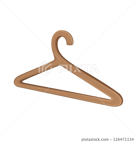 Illustration of hanger Illustration of hanger 126471134