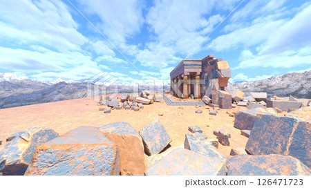  Ancient ruins 126471723