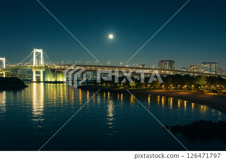 彩虹橋夜景 126471797