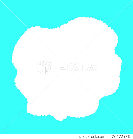 蓬鬆的雲手寫簡單 蓬鬆的雲手寫簡單 126472578