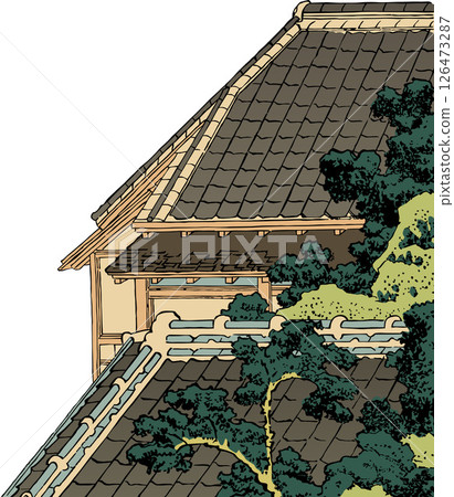 Ukiyo-e Buildings No. 29 126473287