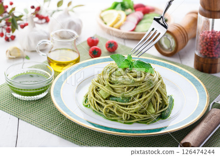 熱那亞意大利面 126474244