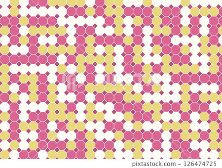 Geometric tile pattern background Geometric tile pattern background 126474725