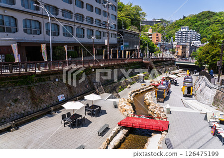 《兵庫縣》有馬溫泉，溫泉小鎮 126475199