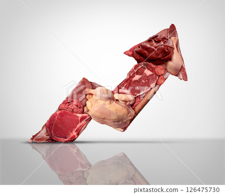 Meat Price Increase 126475730