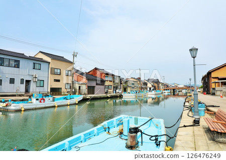Scenery of Shinminatouchikawa River, Toyama Prefecture Scenery of Shinminatouchikawa River, Toyama Prefecture 126476249