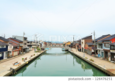 Scenery of Shinminatouchikawa River, Toyama Prefecture Scenery of Shinminatouchikawa River, Toyama Prefecture 126476251