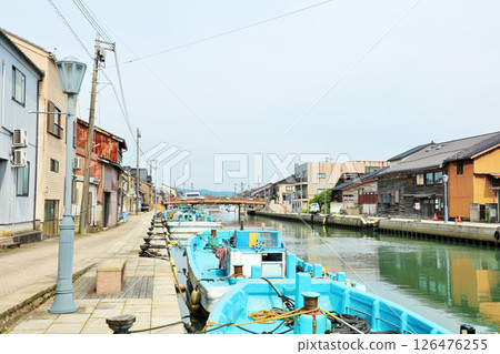 Scenery of Shinminatouchikawa River, Toyama Prefecture Scenery of Shinminatouchikawa River, Toyama Prefecture 126476255