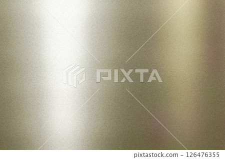 Reflection of old stainless steel, texture background 126476355