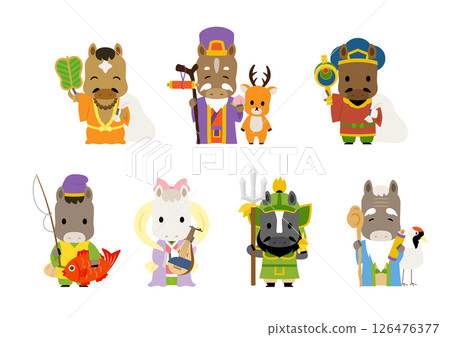 馬年七福神 126476377