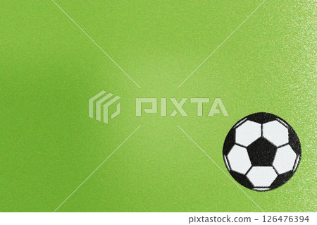 Green flannel or soccer ball fabric, abstract background Green flannel or soccer ball fabric, abstract background 126476394