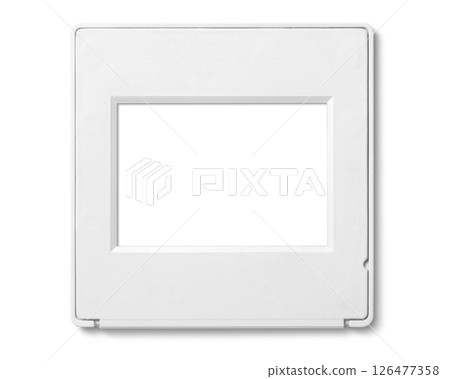 35mm film slide mount frame 126477358