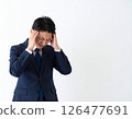 Anxious and worried businessman 126477691