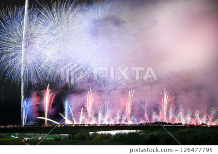 Katsumago Fireworks Festival lights up the night sky 126477795