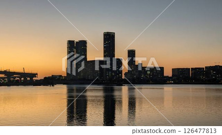 黃昏時的香椎海灘 魔幻時刻 8 126477813