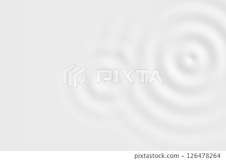 Abstract water ring on white backdrop, soft background texture Abstract water ring on white backdrop, soft background texture 126478264