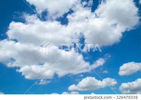 Blue sky with clouds Blue sky with clouds 126478338