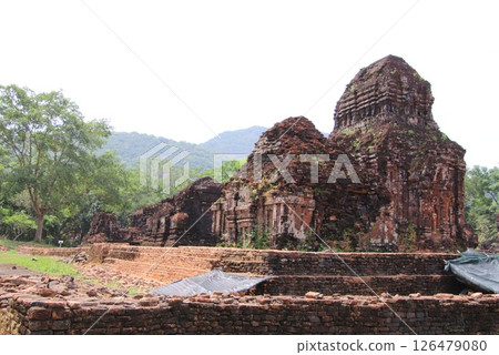 My Son ruins, a World Heritage Site in Vietnam My Son ruins, a World Heritage Site in Vietnam 126479080