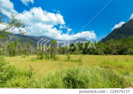 <Nagano Prefecture> The magnificent view of Kamikochi, Tashiro Marshland 126479137