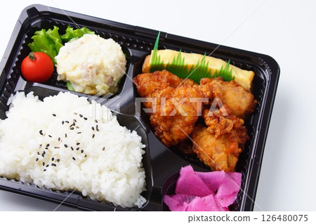 Fried chicken lunch Fried chicken lunch 126480075