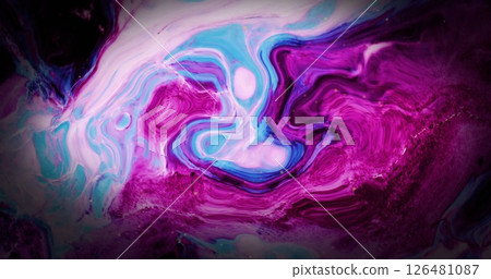 Image of blue and red liquid background Image of blue and red liquid background 126481087